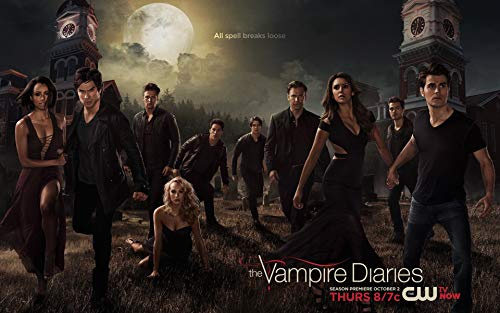 Adult Jigsaw Puzzle 1000 Pieces Educational Game Challenge Toy The Vampire Diaries Season 5 Gift Home Decoration 38x26cm