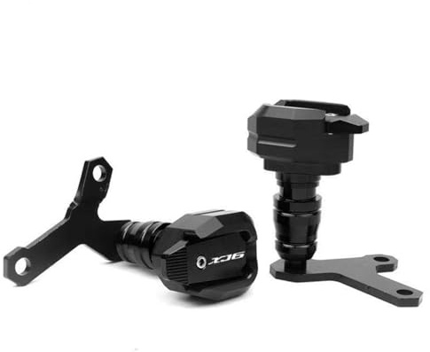 Crash Protector Sturzpads Motorrad-Rahmengleiter Für YAMAHA XJ6 DIVERSION XJ-6 Sturzpads, Sturzschutz, Sturzpad Sliders Stand Sturzschutz(Schwarz)