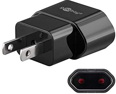 Goobay 45344 Netzadapter - Eurobuchse (Typ C, CEE 7/16)