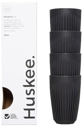 Huskee - HuskeeCup (4-Pack) (Charcoal, 12oz)