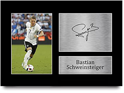 HWC Trading A4 Bastian Schwein Deutschland Geschenke gedruckt Autogramme Bild für Fans und Unterstützer der Unterzeichnung - A4
