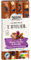 Nestlé Les Recettes de L'Atelier - Tablette chocolat Lait Raisins, Amandes et Noisettes - 170g