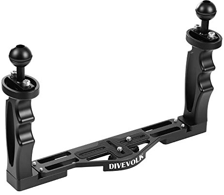 DIVEVOLK Doppelgriff für Seatouch 4 Max Unterwassergehäuse