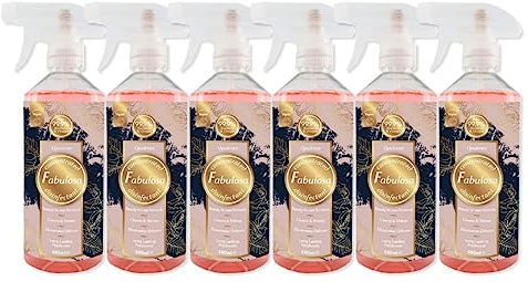 Fabulosa Multi-Purpose Anti-Bacterial Disinfectant Trigger Spray with Long Lasting Fragrance, 500ml, 6 Pack, Opulence