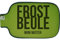 Manutextur Hugo Frosch Wärmflasche - Personalisiert - Motiv Frostbeule - Grün - 19,5 x 31,5 cm