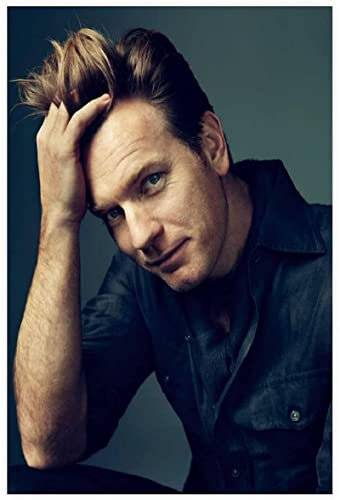 ACIDI Poster und Drucke 30 * 50cm Ewan McGregor Portrait von Schauspieler und Sänger Kein Rahmen