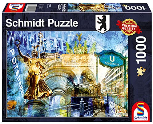 SCHMIDT SPIELE 59995 59995-Puzzle Berlin Edition 1000 Teile