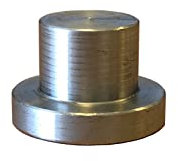 SRM-Design Arbeitstisch, WORKBENCH, Silber, Legierter Stahl, Gemalt, Spannhilfe Bolzen, 16mm Ø, 91.44 cm hoch, Bein