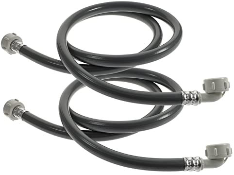 Zerodeko 2st Zulaufrohr Waschmaschine Schlauch Für Waschmaschine Waschzubehör Automatischer Waschmaschinenschlauch Wasserleitung Für Waschmaschine PVC Beide Enden Wasserzulaufschlauch