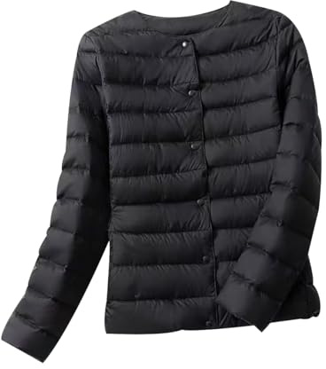 Piumino Leggero Donna Piumini Leggeri Donna Giacca Imbottita Trapuntata Puffer Jacket Donna Giubbotto Piumino Donna Imbottito Giubbino Cappotto Piumino Sottogiacca Donna Leggero Quilted Jacket Donna