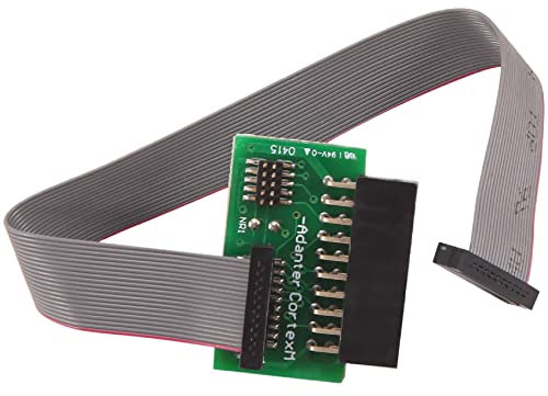 Pawnath JTAG-Kabel, Runde Schnittstellenplatine (2 X 10, 2,54 Mm) zu SWD (2 X 10, 1,27)