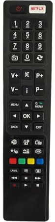 Haroar 1 pc Télécommande for Techwood 55AO4USB 55AO4SB 43AO4USB 50AO4USB 65AO4USB 43AO4SB TV