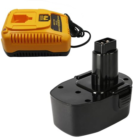 HeShunChang Charger and Battery 14.4V 3Ah for BD PS140 A9262 A9267 A9276 A9527