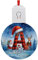 Personalised Xmas Alphabet, Initial with Name, Christmas Tree Ornament, Christmas Led Baubles, Acrylic Round LED Light Comes With battery, With Multi Color Settings.