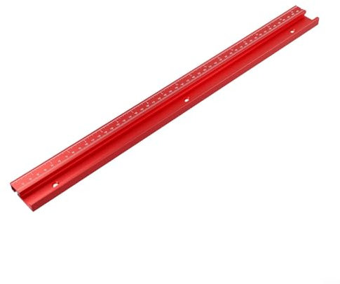 Binario per mitra in lega di alluminio, tipo 45 per banchi e seghe a nastro (500 mm)