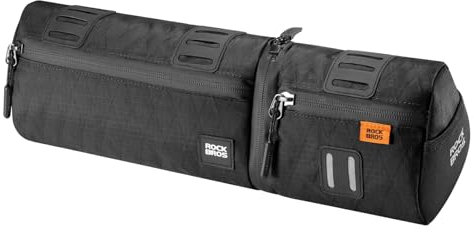 ROCKBROS 4-in-1 Fahrradtasche – Abnehmbare Lenkertasche, Rahmentasche, Satteltasche & Umhängetasche, Wasserabweisend und Robust, Bike Bag Vielseitig für Rennrad, MTB, Gravelbike & Alltag