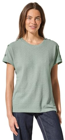 Cecil Damen Gestreiftes Strukturshirt