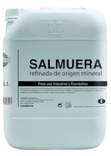 Salmuera - sal líquida para uso industrial y doméstico 10 Lt. Caja 2x5 Lt