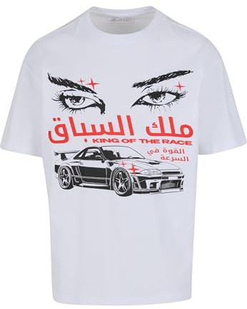 Mister Tee Herren T-Shirt 100% Baumwolle Weiß L