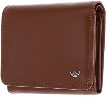 Golden Head Leder Geldbörse Polo RFID Protect RV-Börse 3335 Cognac braun