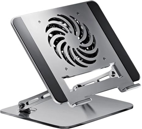 Support d'ordinateur | Support portable en acier au carbone | Support pliable en métal pour ordinateur portable – Pour tablette, ordinateur portable, imprimante, canapé, table, lit, voyage, bureau