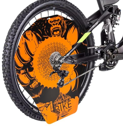 Bike Disc Brake Cover Easy Install Protective Overspray Guard Reusable