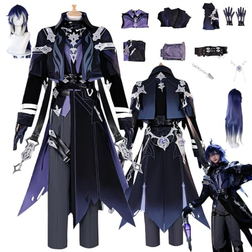 FUCOSSPH Flins Halloween Carnival Party costume for Genshin Impact Cosplay Costume Comic Anime Game Role Play Outfit