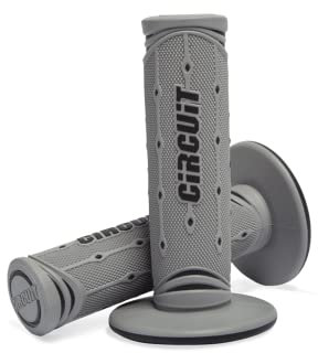 CIRCUIT Equipment MA0042-231 Motorradgriffe Jupiter, Grau/Schwarz