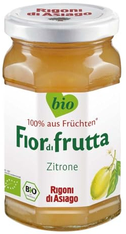 3x Rigoni di Asiago Fiordifrutta Zitronen BIO Fruchtaufstrich Konfitüre 250g
