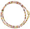 Turmalin bunt Wickel-Armband