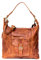 ALMADIH große Leder Umhängetasche Damen SARA BD mit 2 Riemen - Ledertasche Handtasche Schultertasche Henkeltasche Businesstasche Shopper Freizeittasche Tragetasche braun (SARA deluxe)