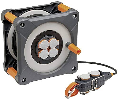 professionalLINE Kabeltrommel mit Powerblock KC 3200 IP44 33+5m H07RN-F 3G2,5