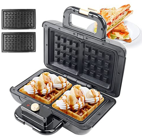 Waffeleisen Edelstahl Waffeleisen