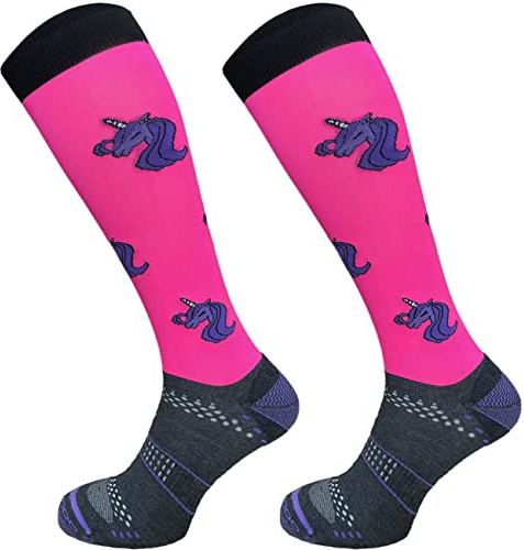 TODO Comodo Reitsocken STJMT | Reitstrümpfe Reiter Kniestrümpfe | Atmungsaktive Socken | Reitbekleidung bequem und stilvoll