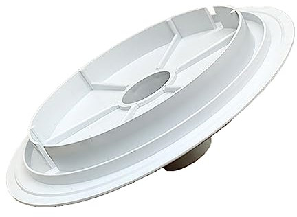 DAZZLEEX Plaque d'aspiration Skimmer Accessoires de piscine Adaptateur pour Skimmer S15 & S20 Skimmers
