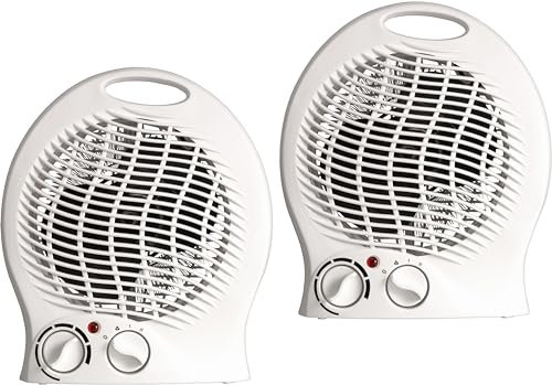 Riscaldamento elettrico 2000 W con termostato 21 C termoconvettore portatile riscaldamento elettrico a risparmio energetico