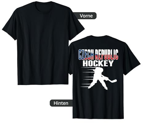 Tschechische Republik Eishockey-Fans Trikot - Support Czech Hockey T-Shirt