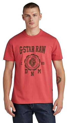 G-Star Homme T-Shirt Collegic, Rose (finch D24447-D593-5789), XL