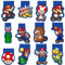 Magnet Magnetische Lesezeichen,12pcs lesezeichen magnetische,magnetische Lesezeichen Bunt Niedlichen Lesezeichen,magnetische Lesezeichen Kinder,book marks for reading,für Klassenkameraden und Freunde