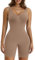 SHAPERX Shapewear Damen Bauchweg Stark Formend Body Shaper Overall-Shorts Abnehmen Shaping Bodysuit, UK-SZ5310-Sienna-S/M