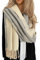 Cashmere Tree Life Blanket Scarf - Reversible Pashmina Shawl, Winter Wraps, Large Warm Scarf, Tree of Life Print Ladies Scarves, Cream