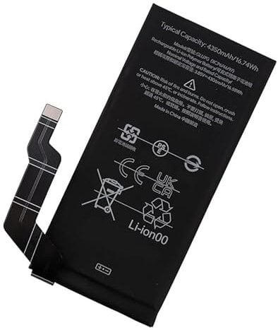 WXKJSHOP GLU7G 1ICP6/46/97 Ersatz Akku Kompatibel mit Pixel 6A GLU7G 4350mAh 16.74Wh 3.85V Internal Battery