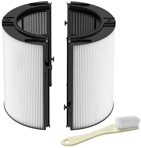 Wingsflying Filtro de repuesto HEPA y carbono de grado H13 2 en 1 compatible con Dyson TP06 HP06 PH01 PH02 PH03 PH04 HP09 TP09 HP10 TP10 TP10 Purificador de aire de vidrio combinado de 360° (1)