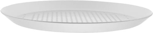 Cabilock 2 Stk Pizzapfanne Ofenblech aus Aluminiumlegierung Crisper-Pfanne mit Antihaftbeschichtung Backform pizzagrill für tisch Salat knackiger Toasteröfen Backblech für den Haushalt groß