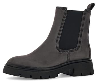 Gabor Damen Chelsea Boots, Frauen Stiefeletten,Best Fitting,Winterschuhe,warm,gefüttert,Stiefel,Bootee,Booties,Pepper/schwarz,43 EU / 9 UK