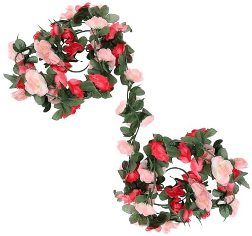 Künstliche Pfingstrose Blume Rebe Eukalyptus Girlande Künstliche Blumen Party Eukalyptus Girlande