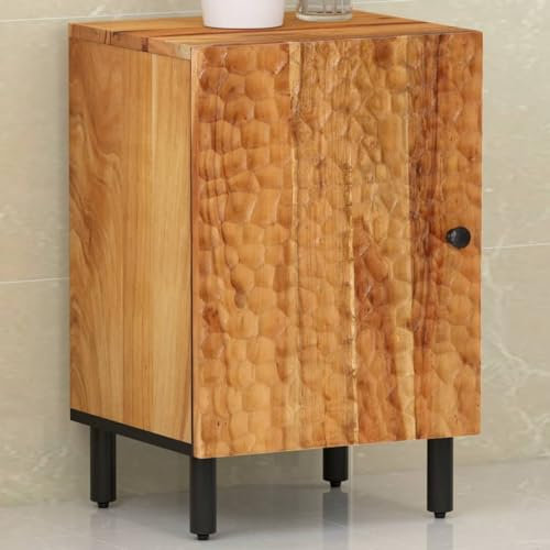 Bulliing Badschrank Badezimmerschrank Badezimmer MöBel Bathroom Cabinet Badschrank 38x33x58 cm Massivholz Akazie