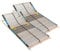 Sleepneo Lattenrost 160x200, Kopfteil verstellbar, 42 Latten, hohe Traglast bis 150Kg, Ergonomischer 7-Zonen-Lattenrost 160 x 200 cm, Buchenholz, Selbstmontage