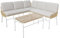 LIFEISLE Gartenlounge-Set Gartengarnitur Sitzgruppe Sofa Lounge, für 4-5 Personen, mit Ecksofa, Grau