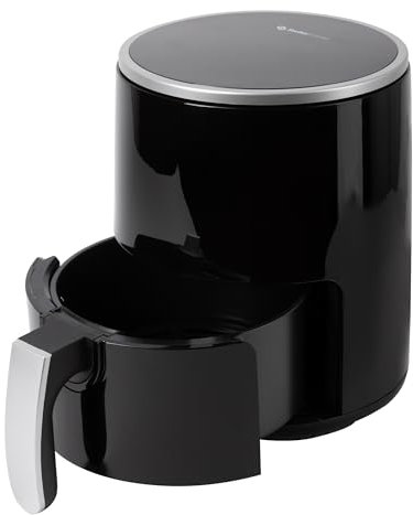 Z SwissHome PETIT - Friggitrice ad aria 2.5L 1200W - Display digitale - Temperatura regolabile 80-200°C - Timer 60 minuti - Pentola in teflon rimovibile - Protezione da surriscaldamento